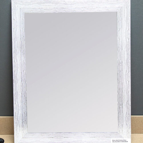 Vertical Silver 24x30 Mirror