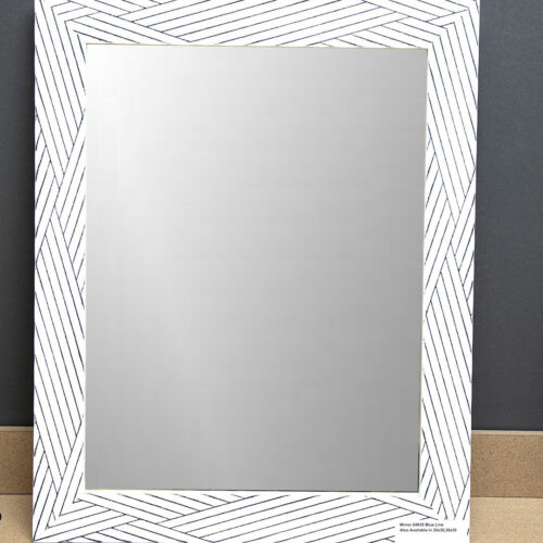 Blue Line Mirror 24x30