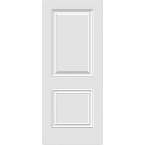 Smooth Fiberglass Doors 2 Panel 1/2