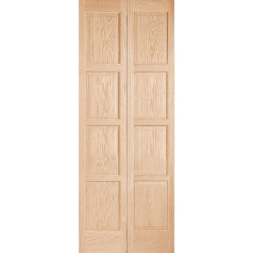 Wood 4 Panel Transitional Ovolo Bifold