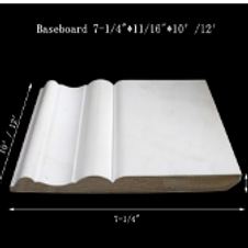 Baseboard 7‘’x10feet - Crown Floors and Decor