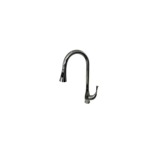 CM02003PC Polished Chrome Pull Out Kitchen Faucet