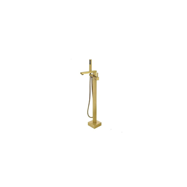 CM06019BG Brushed Gold Freestanding Bathtub Faucet Tub Filler