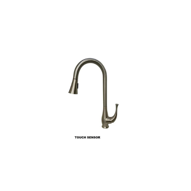 CZ372502BN Brushed Nickel Touch Sensor Pull Out Kitchen Faucet