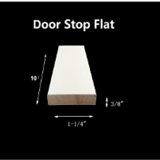 Door stop Flat 1 1 4x10 feet