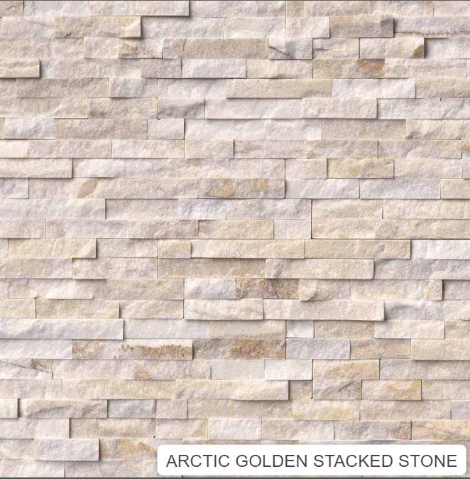 arctic golden stacked stone