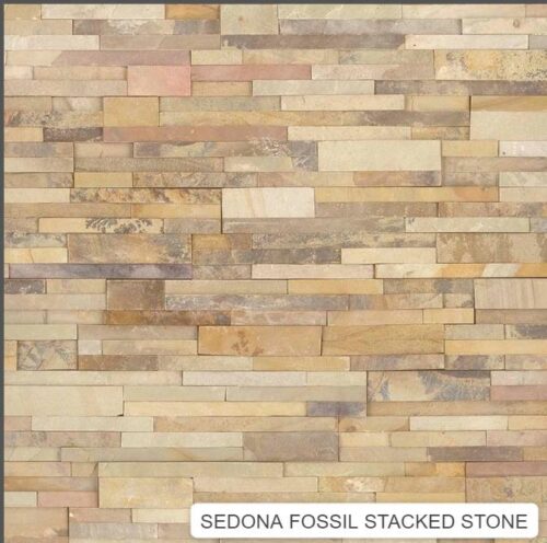 Sedone fossil stacked stone