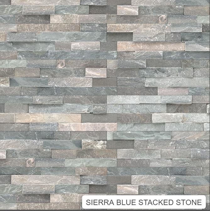 sierra blue stacked stone