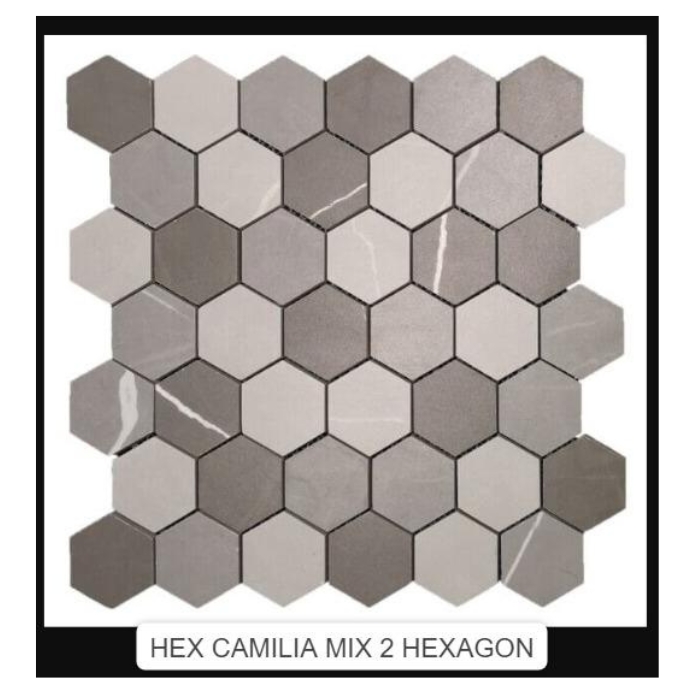 HEX CAMILILIA MIX 2 HEXAGON